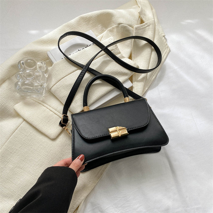 Wholesale PU Retro Handbag Small Square Bag Messenger Bag JDC-SD-MingShuo021