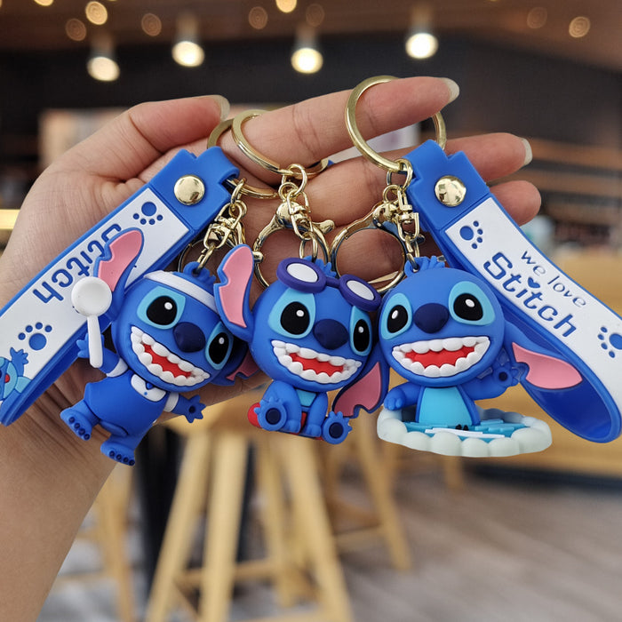 Wholesale Cartoon 3D Doll PVC Keychain JDC-KC-MingT048