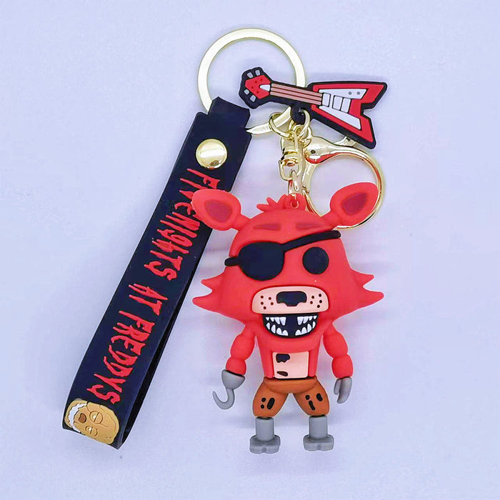 Wholesale cute moving object keychain