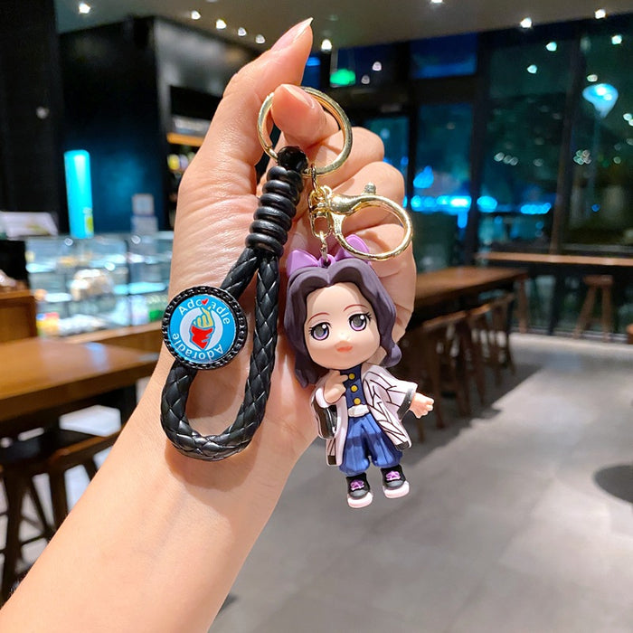 Wholesale Cartoon Doll Bag Pendant Car Key Chain Doll Machine Small Gift