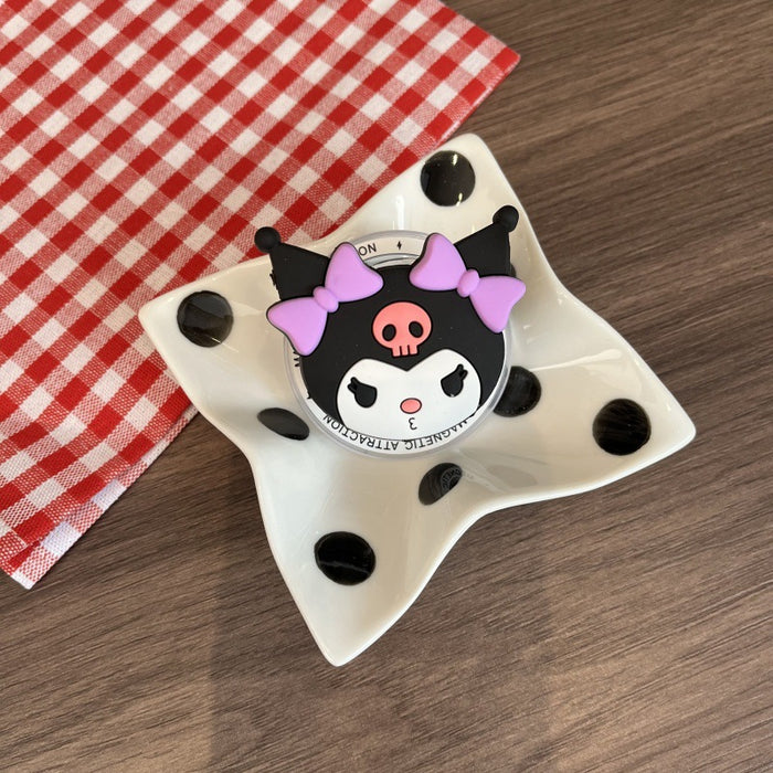 Wholesale Silicone magnetic airbag support Phone stand