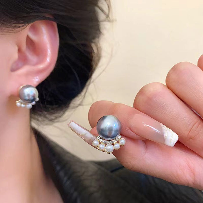 Wholesale Cat Claw Pearl Earrings, New, Niche, Retro, Elegant, Light Luxury Earnail Accessories Wholesale