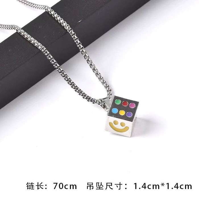 Wholesale Personalized Children's Stainless Steel Necklace JDC-NE-YSJZ009