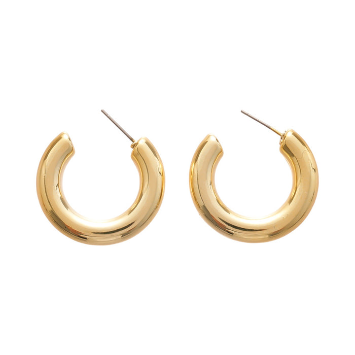 Wholesale Acrylic Star Round C-Shaped Steel Needle Earrings Unique Earrings