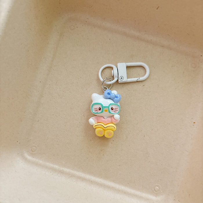 Wholesale Cartoon keychain pendant, cute bag decoration, student backpack accessories