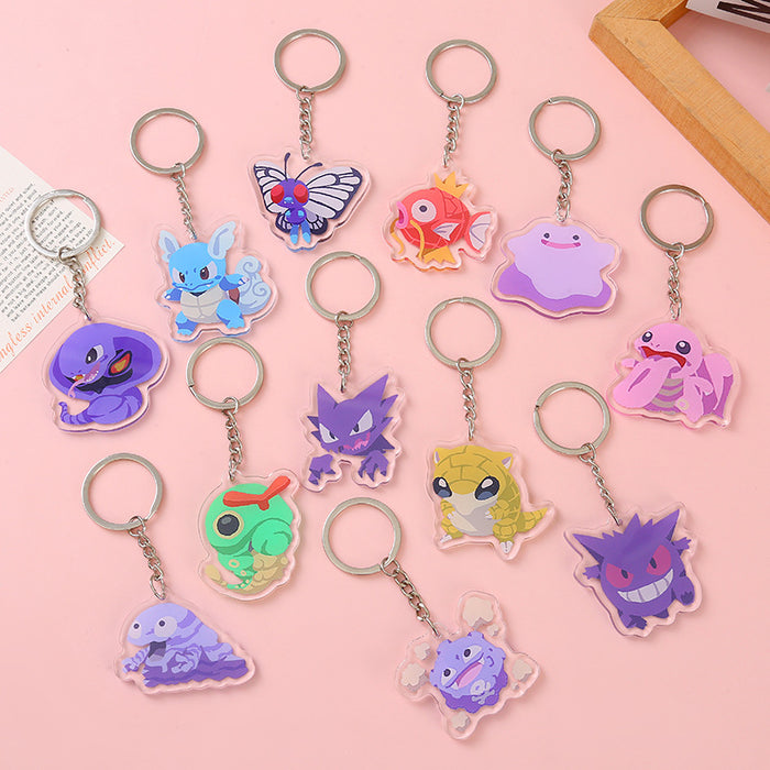 Wholesale Acrylic keychain anime peripheral DIY bags, accessories, pendants, hanging ornaments