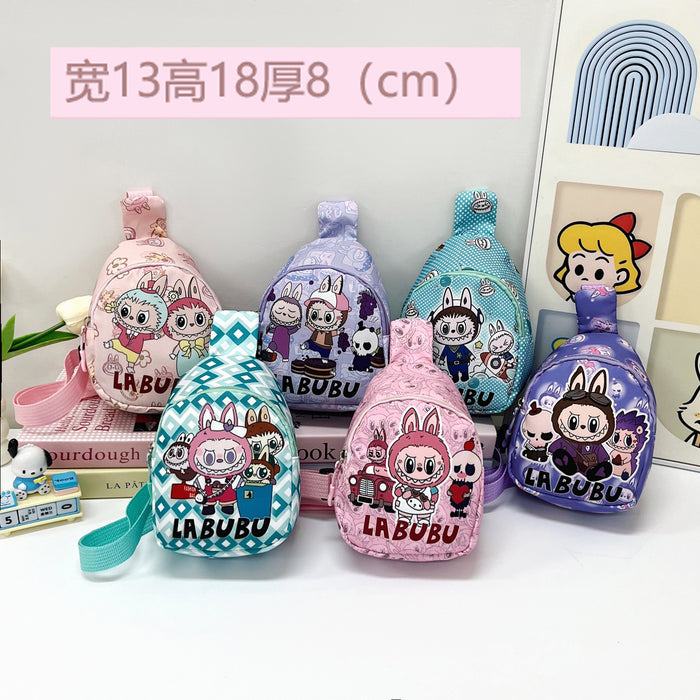Wholesale Cartoon Chest Bag Fashion Cute Children's Bag Boys and Girls Leisure Coin Purse Shoulder Crossbody Bag Children's Backpack