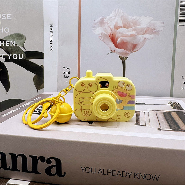 Wholesale Projection camera keychain, children's toy backpack pendant