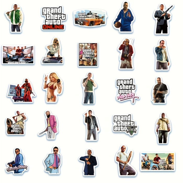 Wholesale 50pcs Waterproof laptop stickers,  laptop graffiti stickers,  car luggage stickers,  water cup stickers