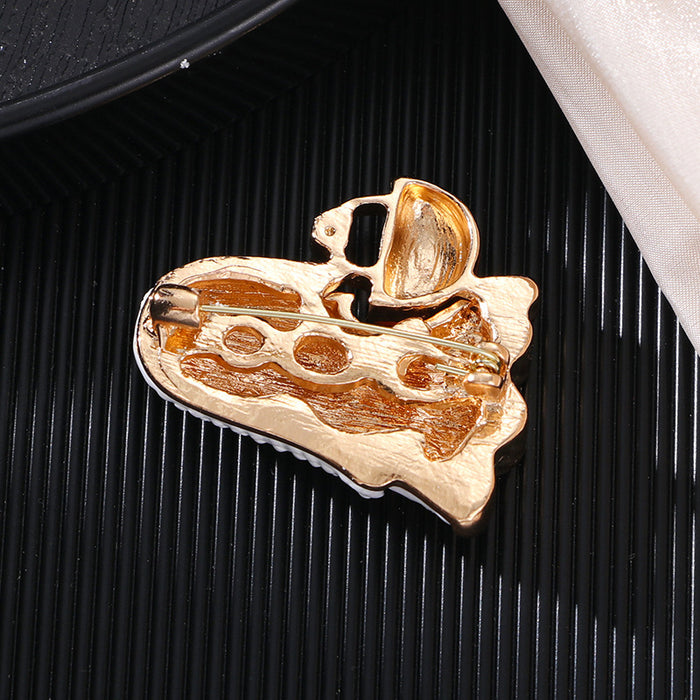 Wholesale  brooch white ghost horror pumpkin head pin corsage fun holiday accessories