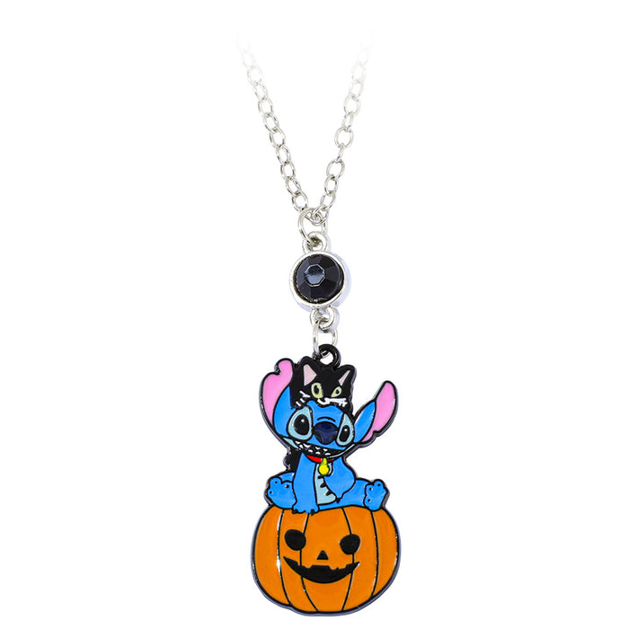 Wholesale Cartoon Versatile Clavicle Necklace Hip-Hop Style Couple Necklace