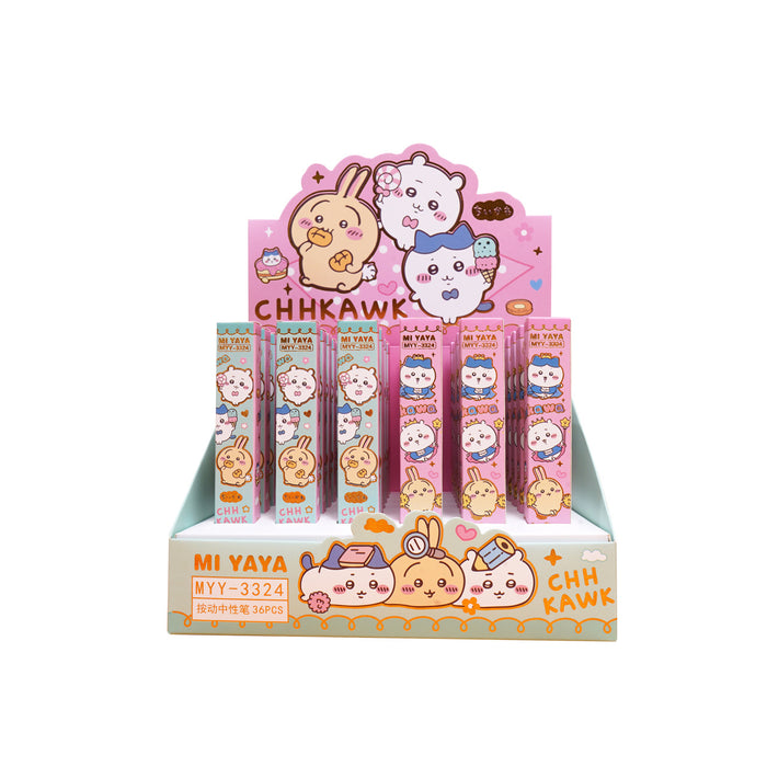 Wholesale Blind box pen smooth writing gel pen with cartoon design