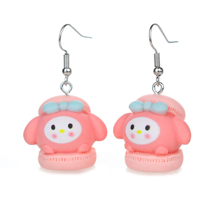 Wholesale Cute 3D Cartoon Animal Earrings JDC-ES-NiQing062