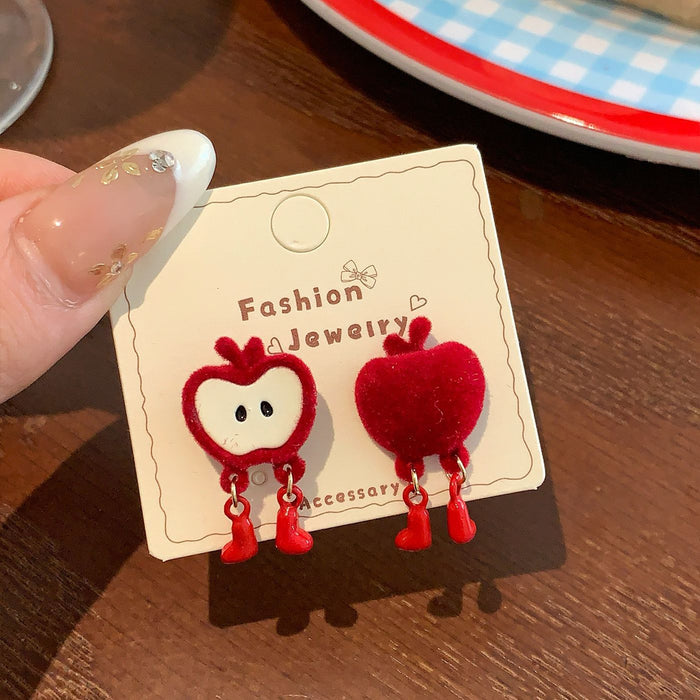 Wholesale Cute Red Earrings Studs Set for Everyday Jewelry Accessory