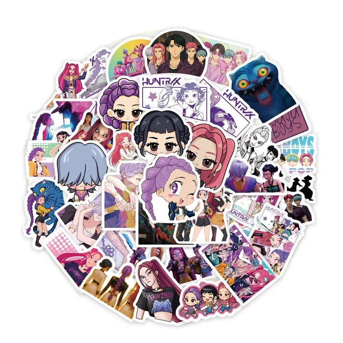Wholesale 375pcs kpop Idol movie waterproof water bottle laptop sticker