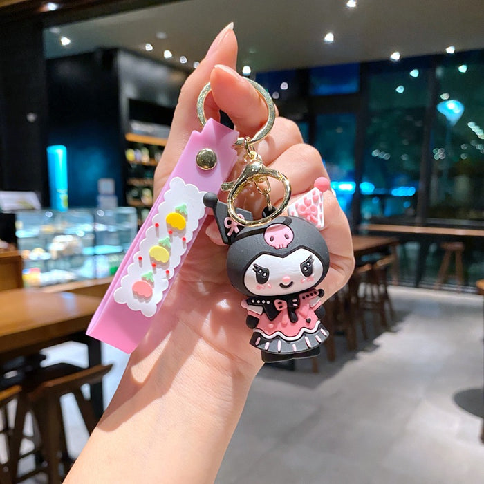 Wholesale Cartoon Cute Keychain Doll Backpack Car Keychain Pendant