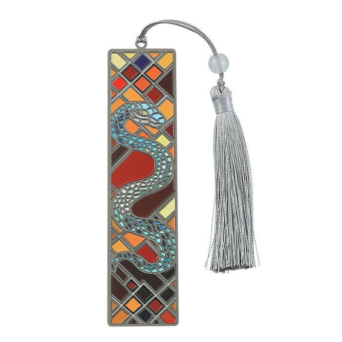 Wholesale Oil Painting Metal Tassel Accessories Bookmark