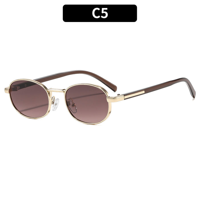 Wholesale Metal Retro Square Sunglasses UV400 Outdoor Fashion Cycling Gift