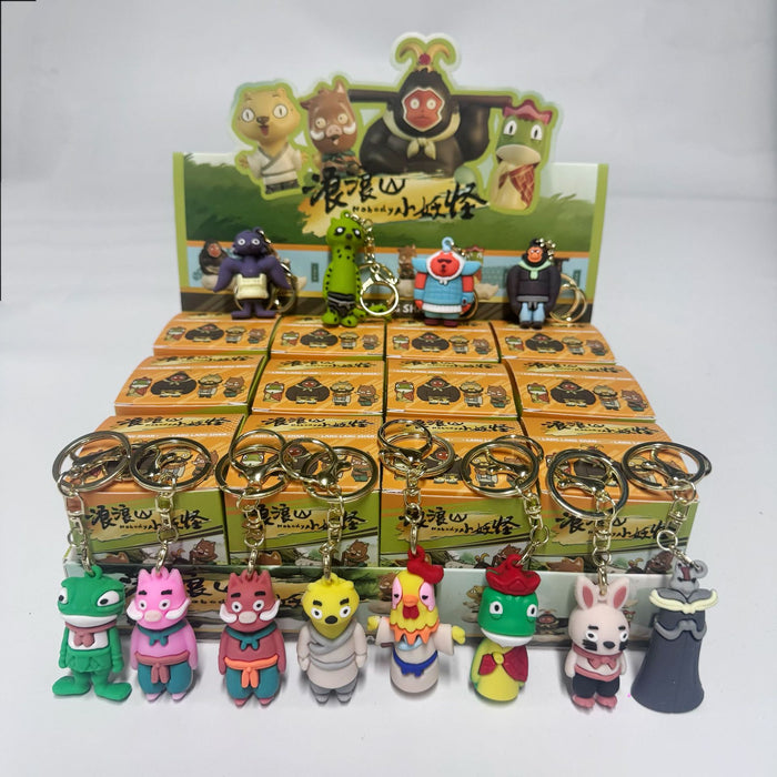 Wholesale 12pcs Little Monster blind box blind bag hand-made surrounding ornaments children' s toys