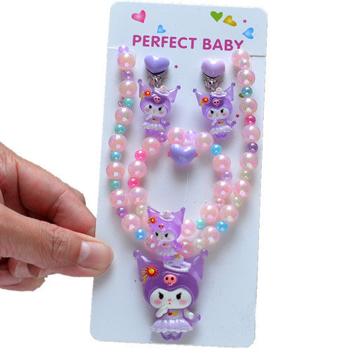 Wholesale Children' s Cartoon Cute Beaded Necklace