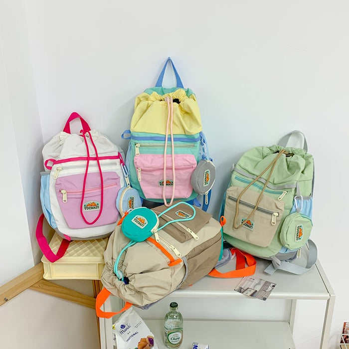 Wholesale Student Schoolbag Campus Backpack Outdoor Children's Backpack Hiking