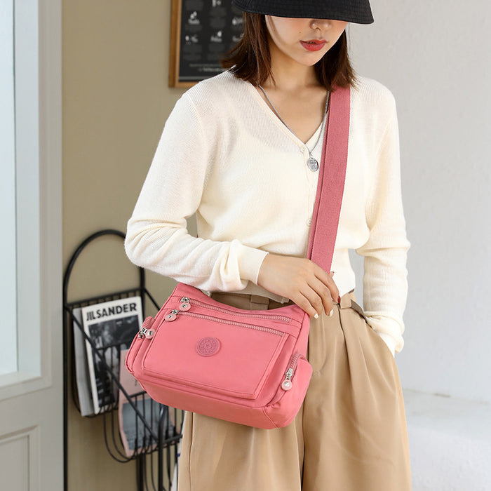 Wholesale shoulder bag large capacity daily versatile messenger bag women' s nylon casual bag