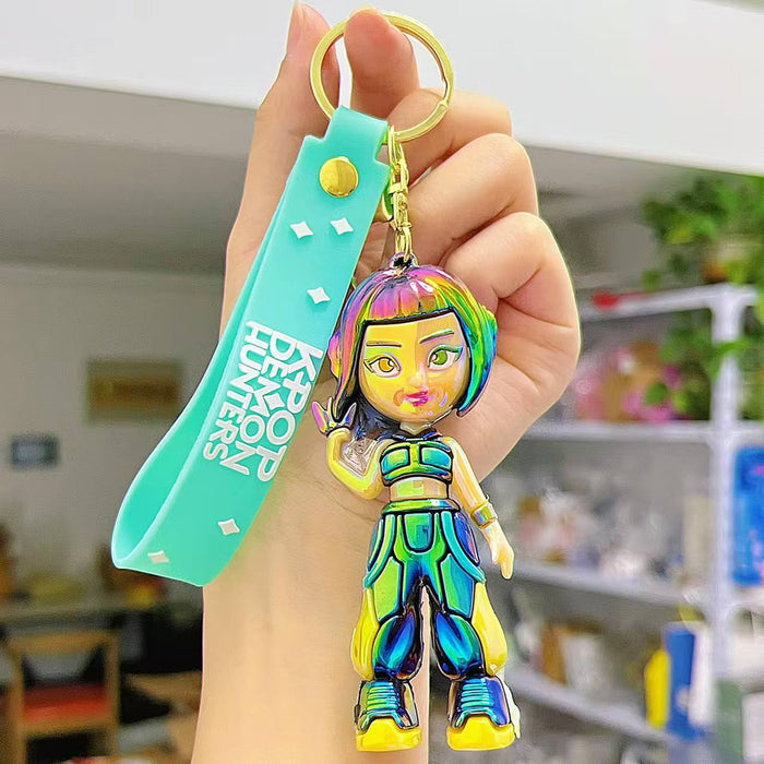 Wholesale Cute KPOP-themed Silicone Keychain