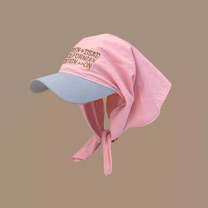 Wholesale New quick drying headscarf for sun protection, duck tongue hat for outdoor neck protection, niche camping hat