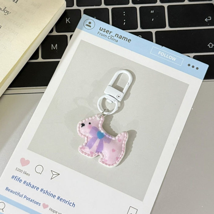Wholesale Cartoon Rocking Horse Keychain