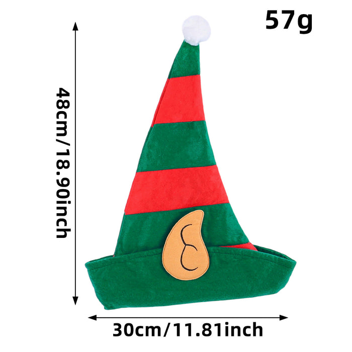 Wholesale Christmas Dress up Props  Children' s Christmas Hats Adult Christmas Non-Woven Hats