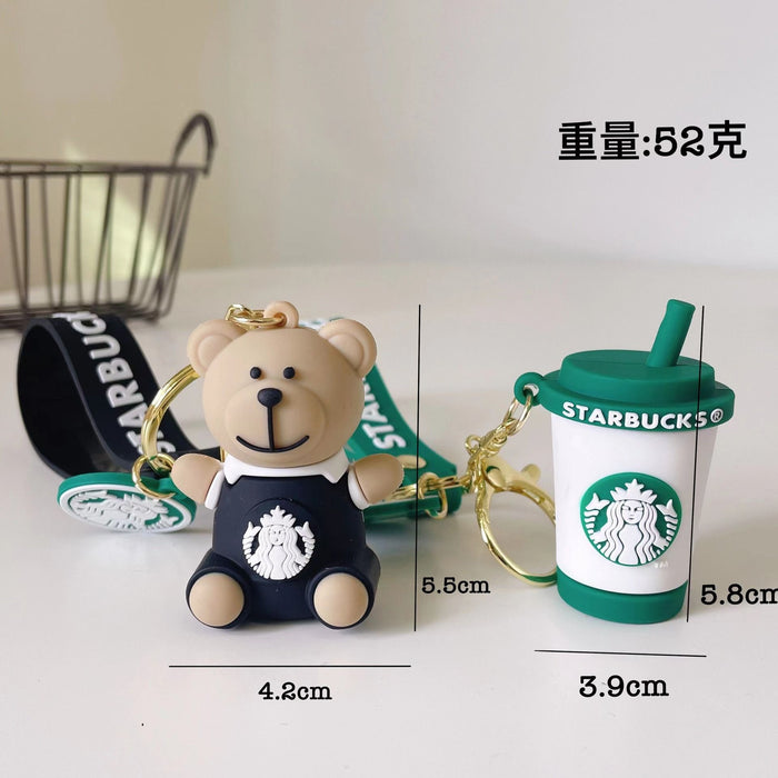 Wholesale Cartoon Silicone Doll Keychain JDC-KC-KuangK028