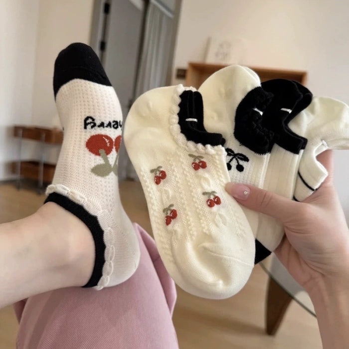 Wholesale Shallow socks, short socks, boat socks, invisible socks, cute mesh socks, thin socks