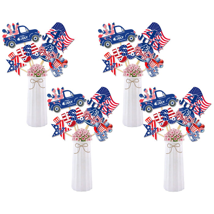 Wholesale Theme Creative Flag Vase Plugin Party Desktop Scene Decoration Supplies