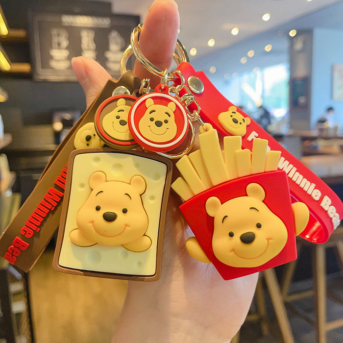 Wholesale Cute Bear PVC Keychains