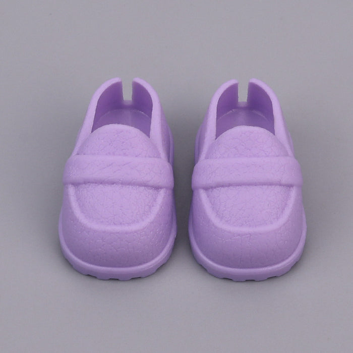 Wholesale Shoes suitable for cotton doll leather pattern shoes toys
