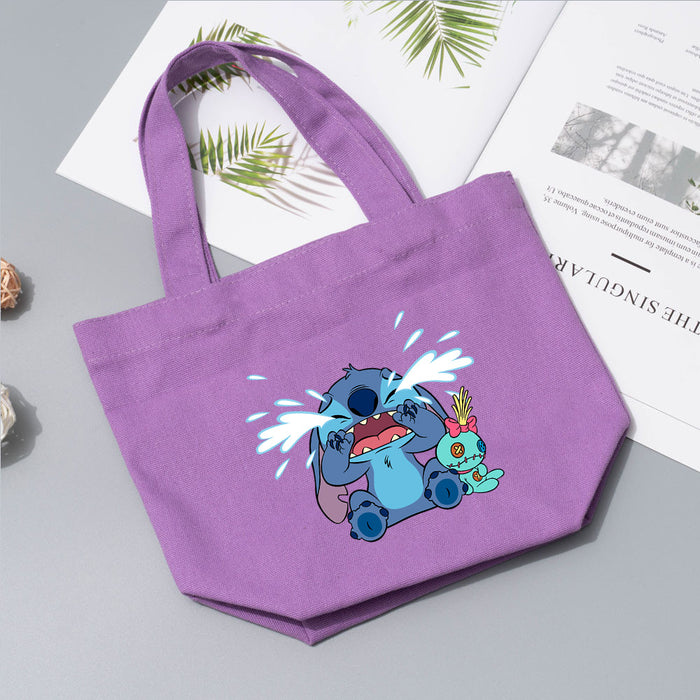 Wholesale Cartoon Printed Pattern Canvas Tote Bag JDC-HD-WuDuomei001