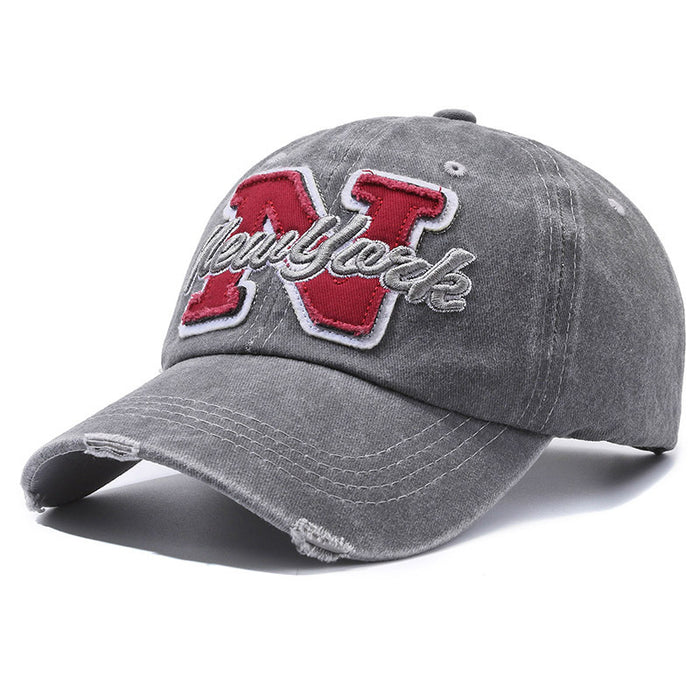 Wholesale Washed Sun-Protective Baseball Cap