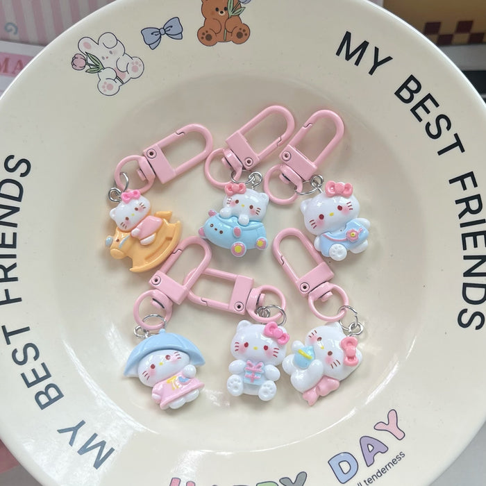 Wholesale Versatile keychain cute cartoon pendant accessory