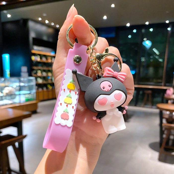 Wholesale Cartoon Cute Keychain Doll Backpack Car Keychain Pendant
