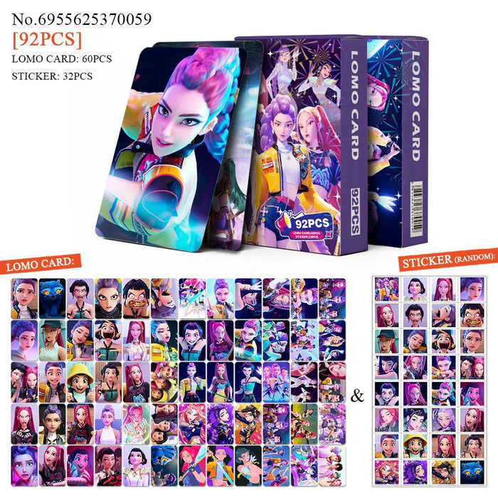 Wholesale 184pcs K-POP Anime Peripheral Card