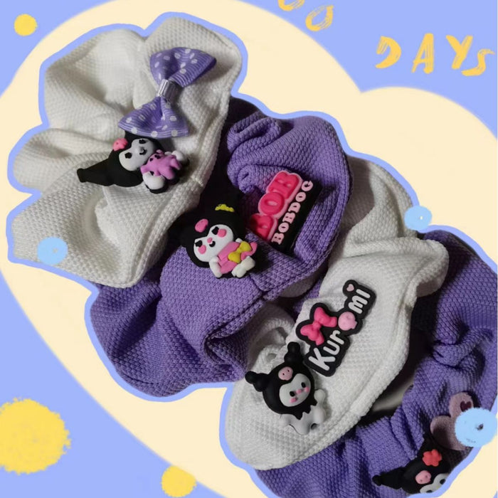 Wholesale Cute Cartoon Wide Hair Scrunchies
