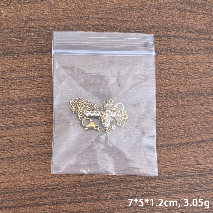 Wholesale Rotating Circle Cross Ring Zircon Cross Bracelet