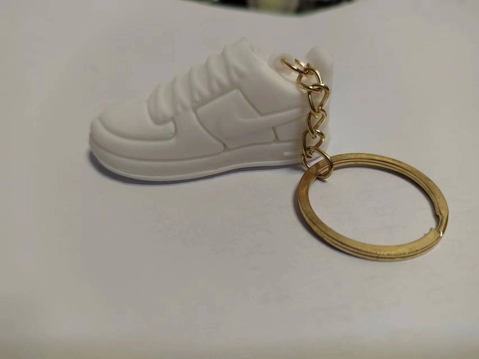 Wholesale Mini Sneakers Model Keychain  3D Key Chain Bag Accessories Pendant Key Ring