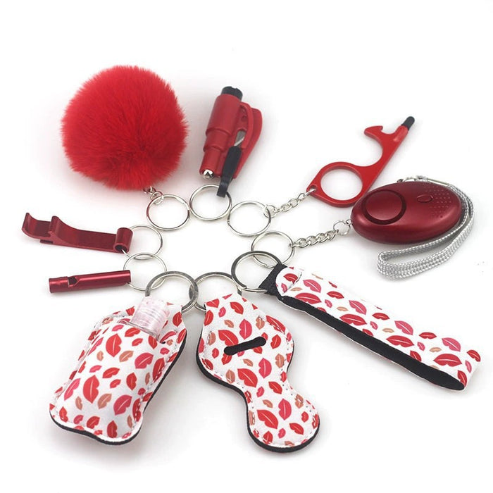 Wholesale Multifunctional Keychain 10-piece Set JDC-KC-TouMS019