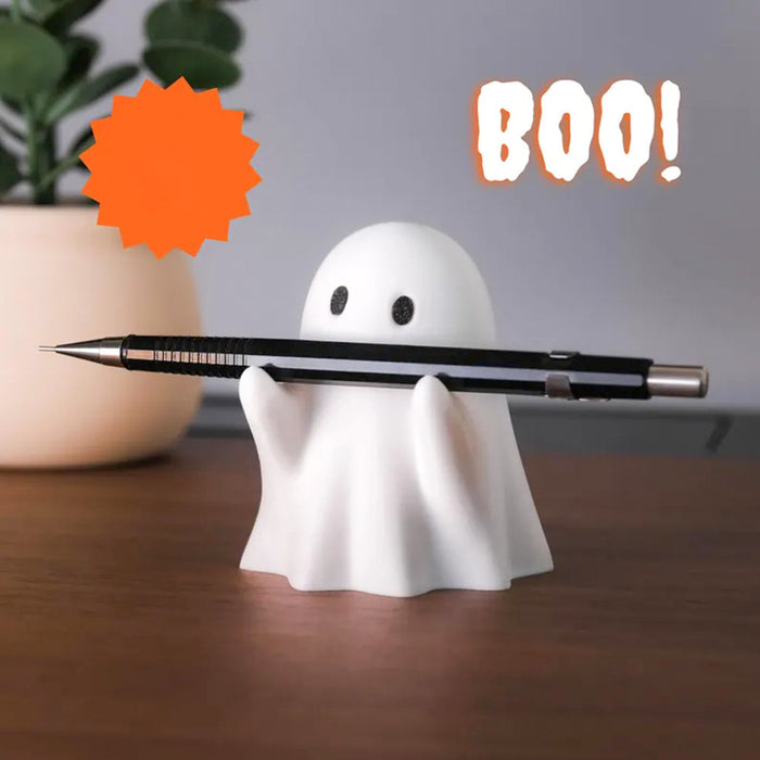 Wholesale ghost pen holder office home desktop cute small ornaments resin ornaments  gifts creative gifts