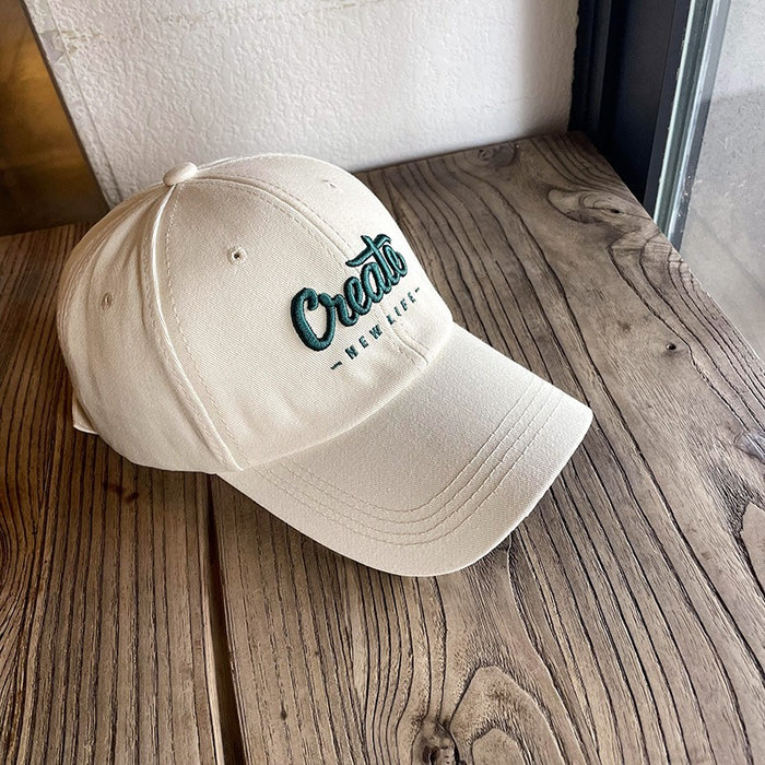 Wholesale Big head baseball cap women's long brim cap wide brim sunscreen hat