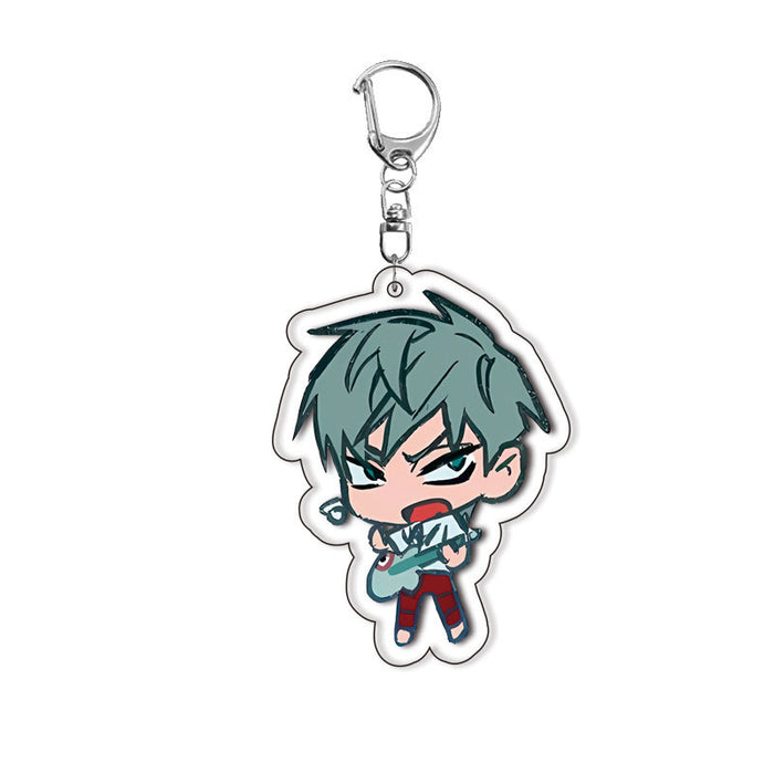 Wholesale Layered Acrylic Keychain Pendant