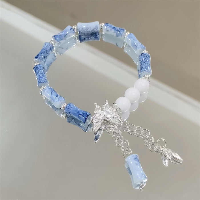 Wholesale Bamboo Ink Butterfly Bracelet Versatile