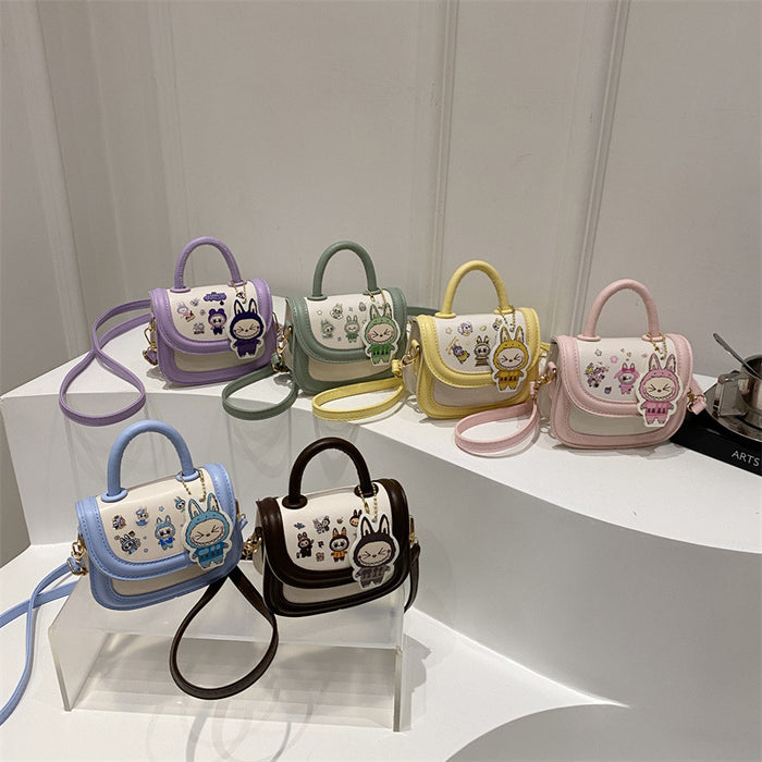 Wholesale Cartoon Cute Printed Girl's Handbag Baby's High Color Value Accessories Coin Purse