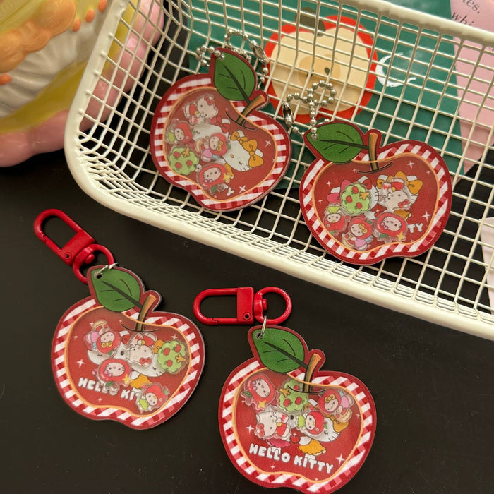 Wholesale Apple Kt Key Bag Pendant Couple Girl School Bag Accessories Girlfriend Gift